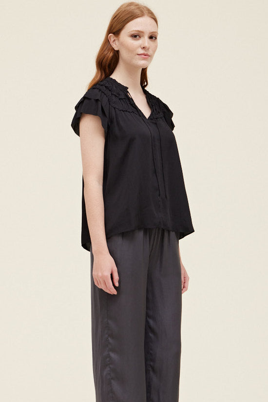 Grade & Gather Ruffle Trim Top