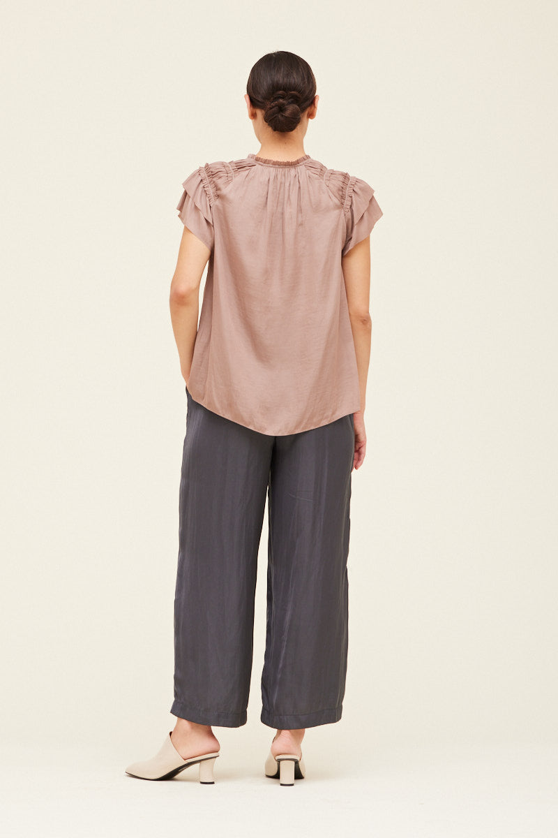 Grade & Gather Ruffle Trim Top