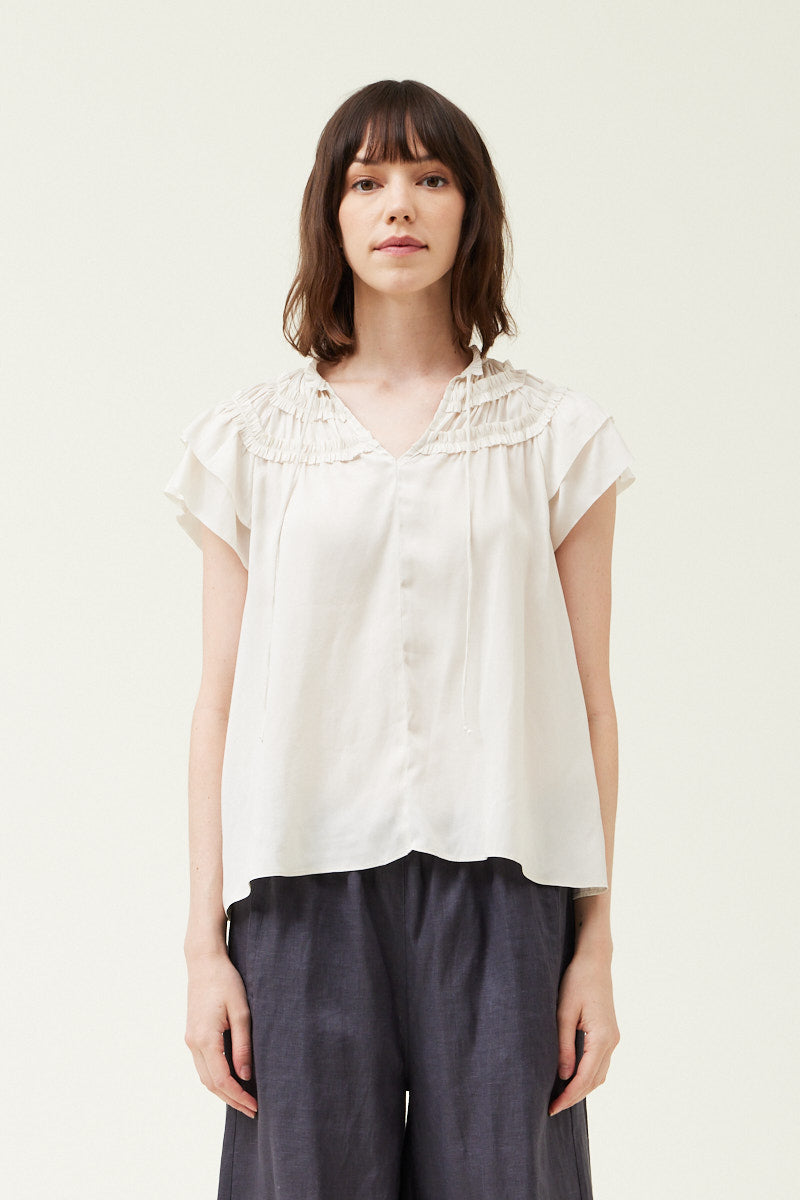 Grade & Gather Ruffle Trim Top