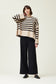 Grade & Gather Wide Rib Stripe Sweater