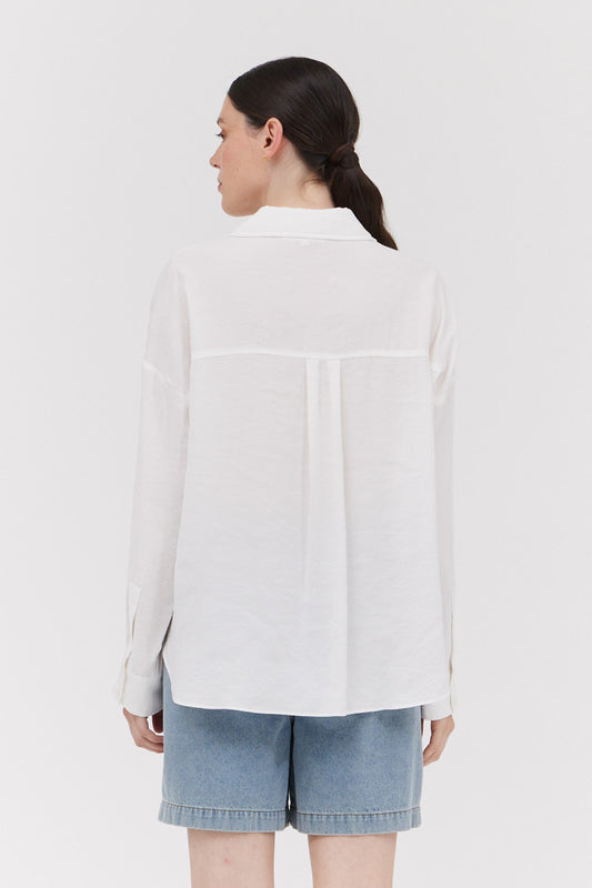 Grade & Gather Oversized Button-Down Top