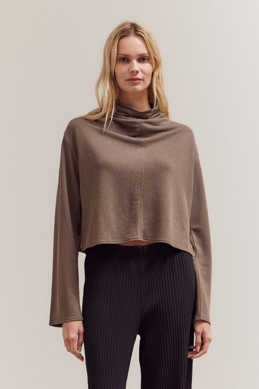 Grade & Gather Cowl Neck Top