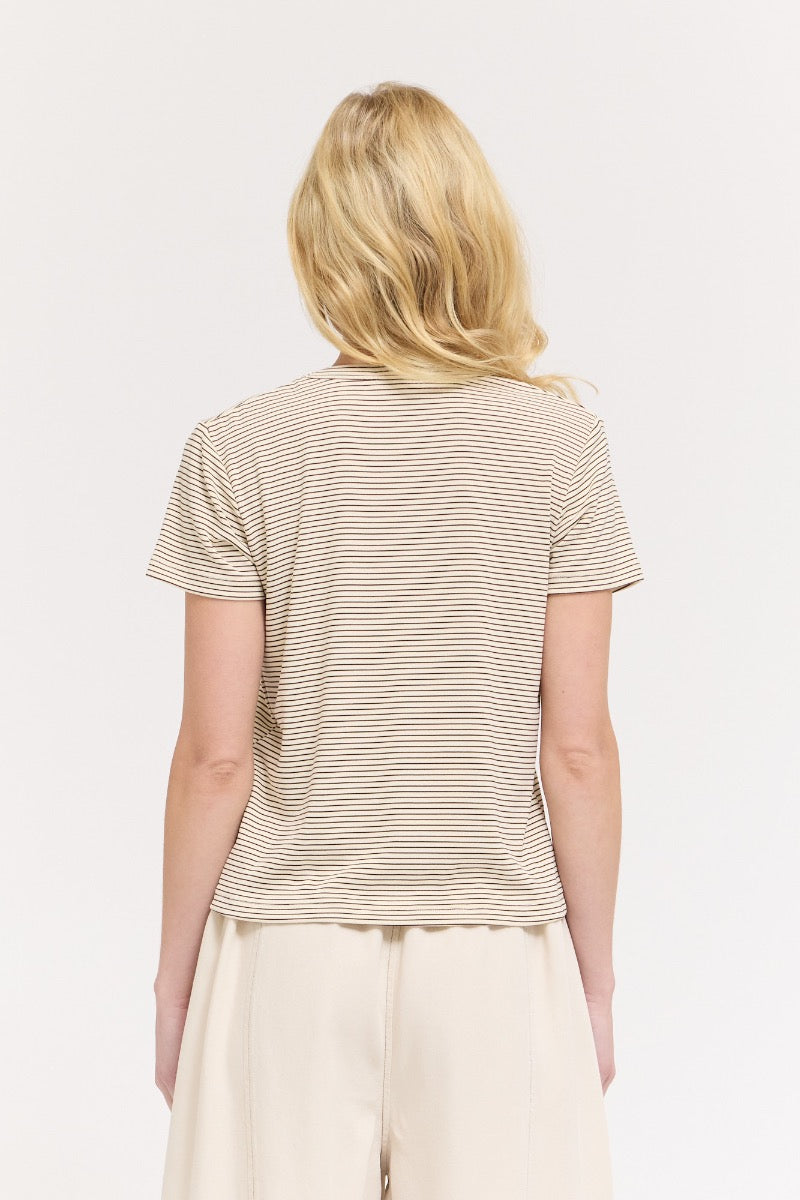 Grade & Gather Striped T Shirt