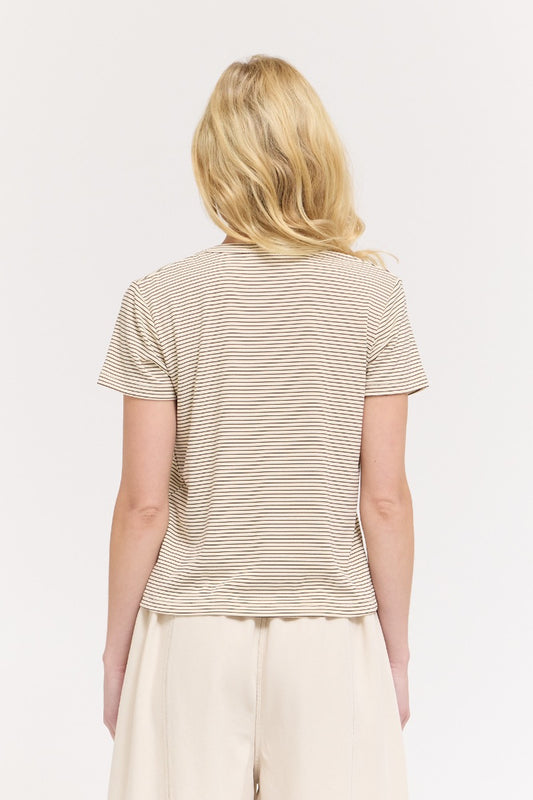 Grade & Gather Striped T Shirt