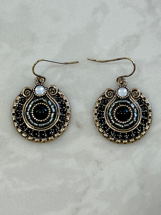 Pretty Crystal Embellished Earrings