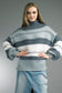 Tempo Paris Ocean Striped Sweater