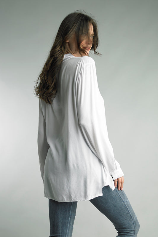 Tempo Paris Collared Blouse