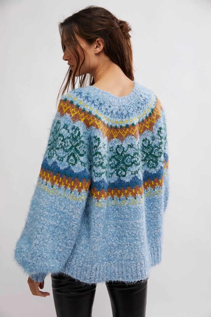 Free People Festive Frost Sweater