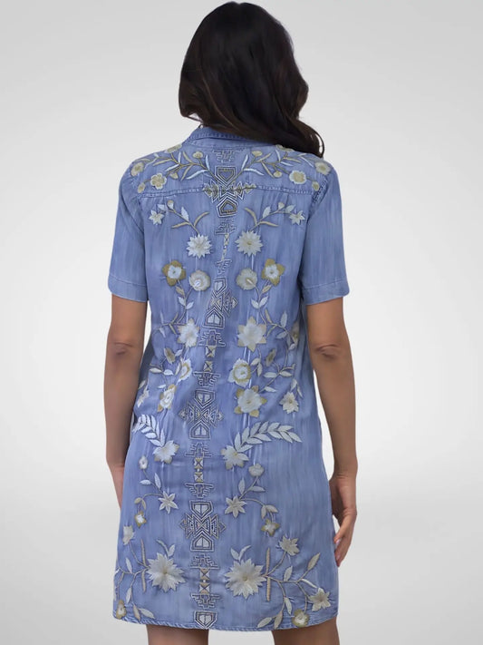Caite & Kyla Embroidered Lucy Dress