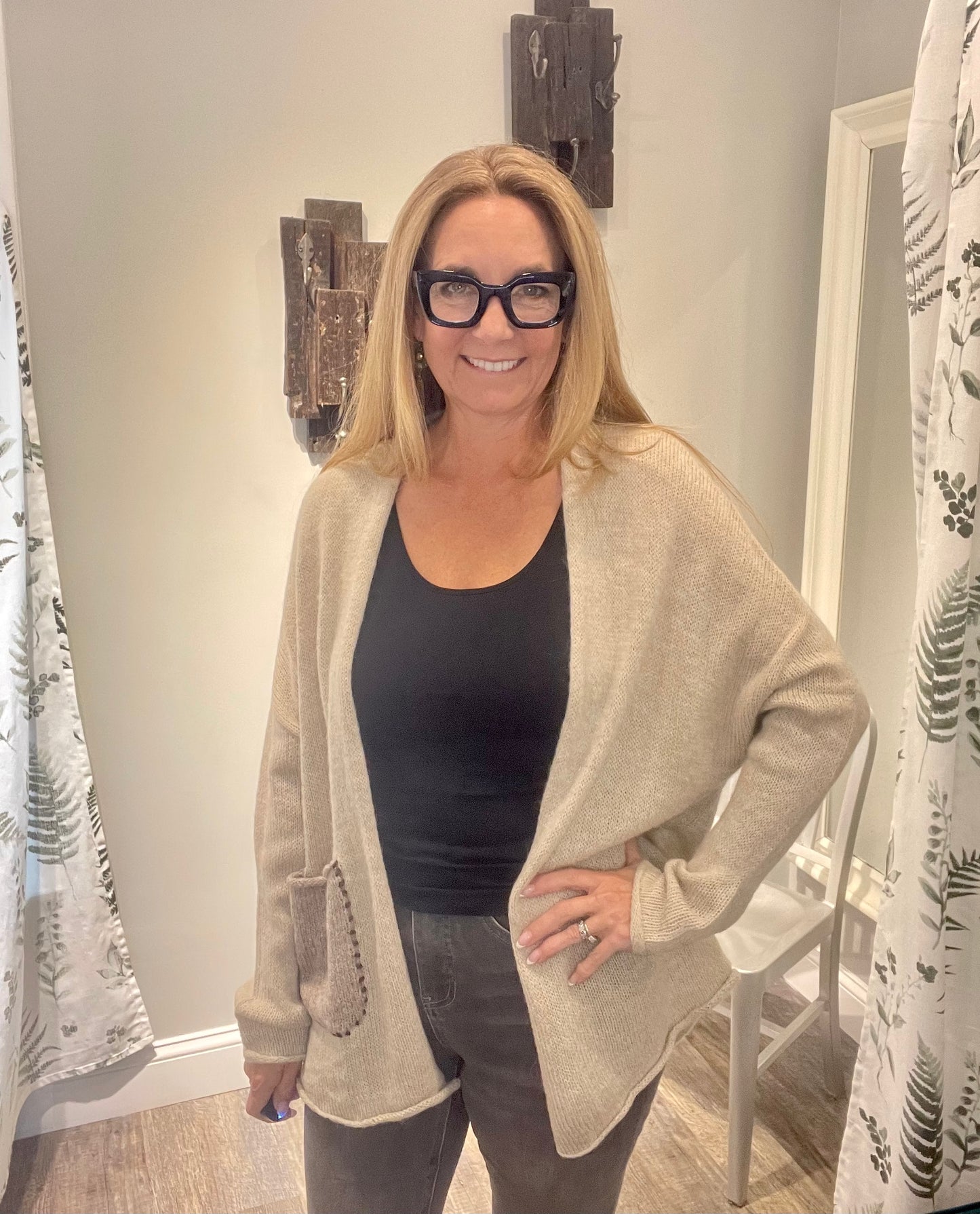 Zaket & Plover Eye Spy Cardi Sweater
