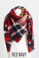 Classic Plaid Blanket Scarf