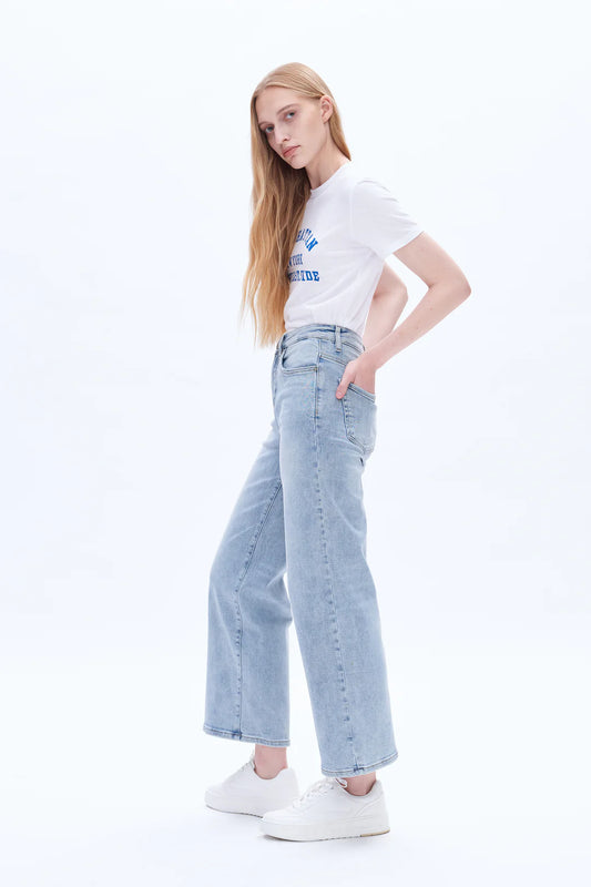 Bayeas Lisa Light Wash Wathet Jeans