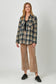 Mystree Fireside Plaid Shirt Jacket