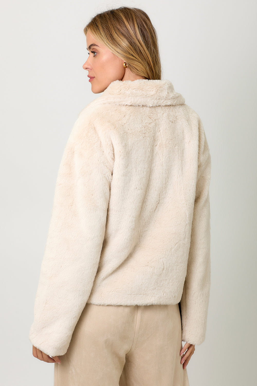 Mystree Faux Fur Cozy Jacket