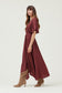 Grade & Gather Unbalanced Skirt Maxi Dress