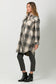 Mystree Pretty Plaid Long Jacket