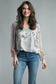Tempo Paris Silky Flowers Blouse
