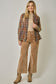 Mystree Softest Mixed Plaid Top