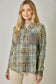 Mystree Softest Mixed Plaid Top
