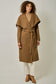Mystree Lux Collar Long Coat