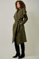 Mystree Lux Collar Long Coat