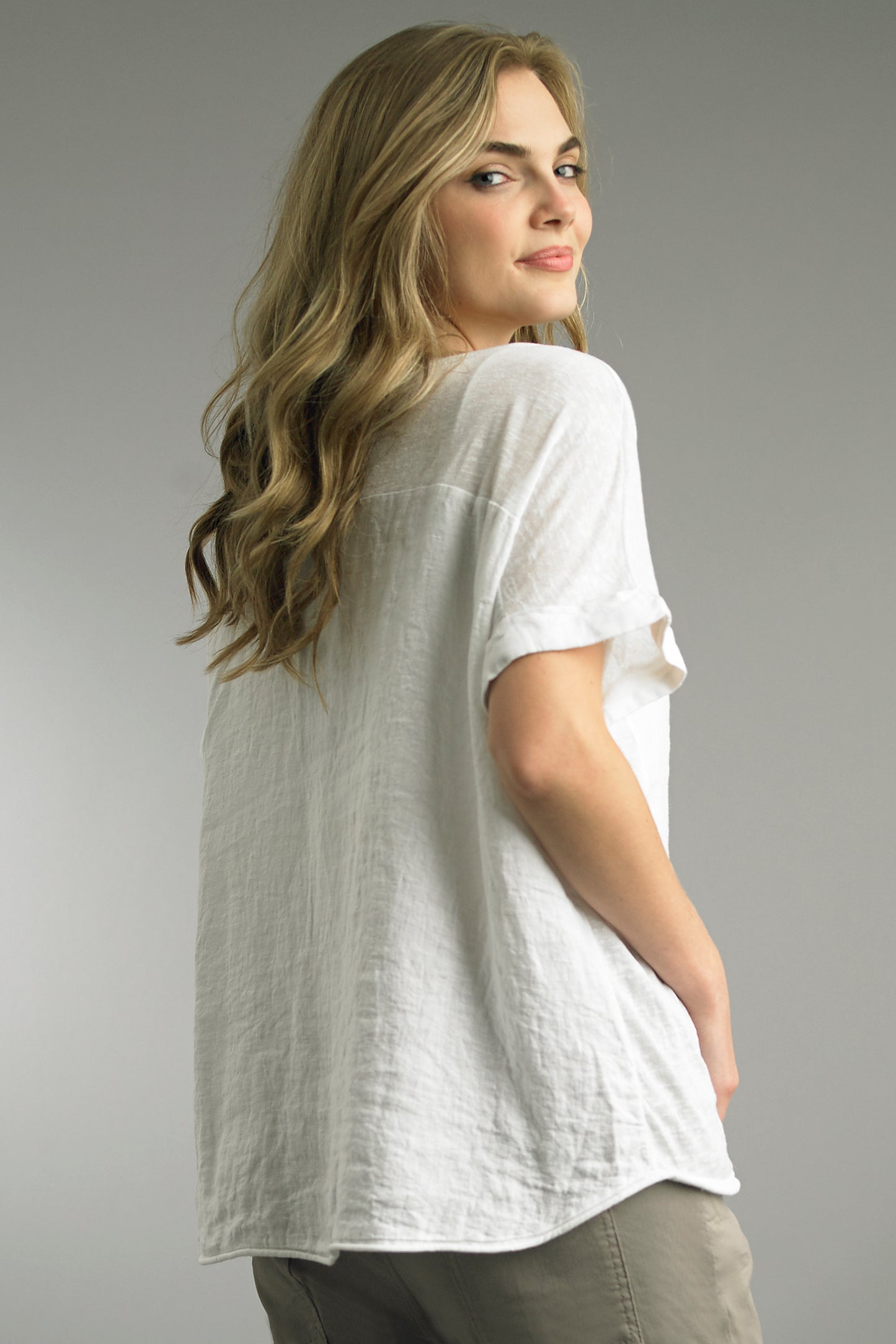 Tempo Paris Everyday Linen Top
