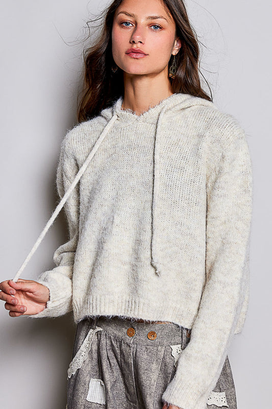 POL Super Cozy Plush Hoodie Sweater
