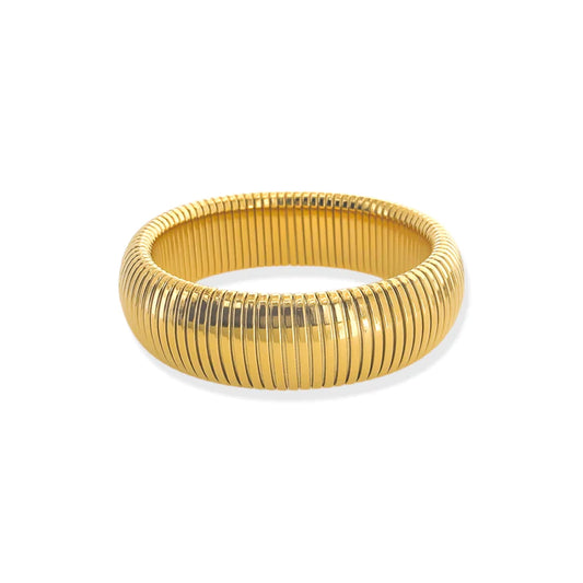 Semi-Stretch Cobra Ribbed Bracelet