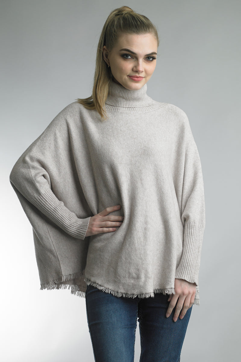 Tempo Paris Fringe Hem Sweater