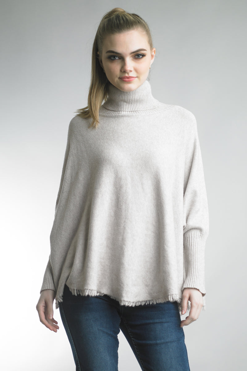 Tempo Paris Fringe Hem Sweater