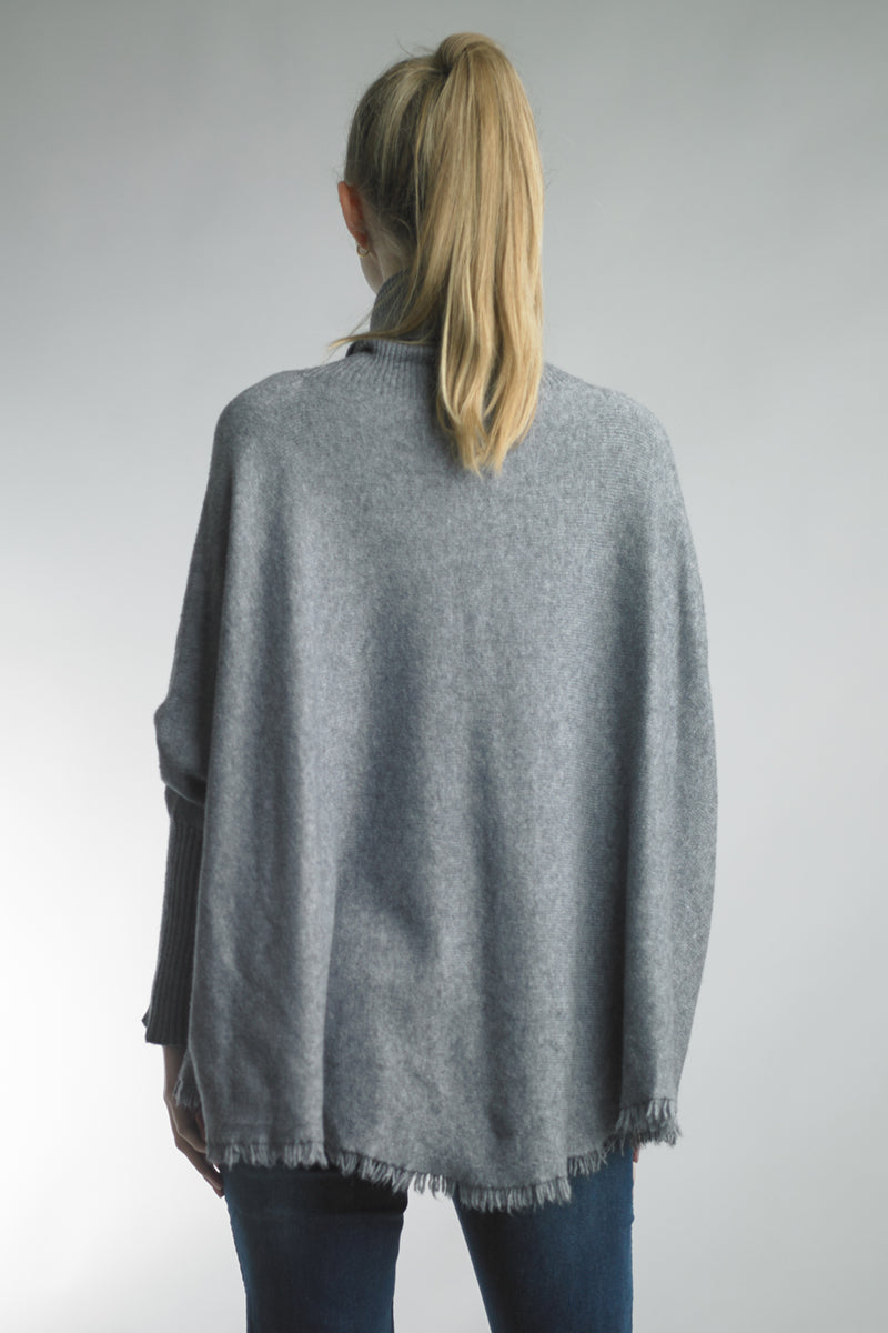 Tempo Paris Fringe Hem Sweater