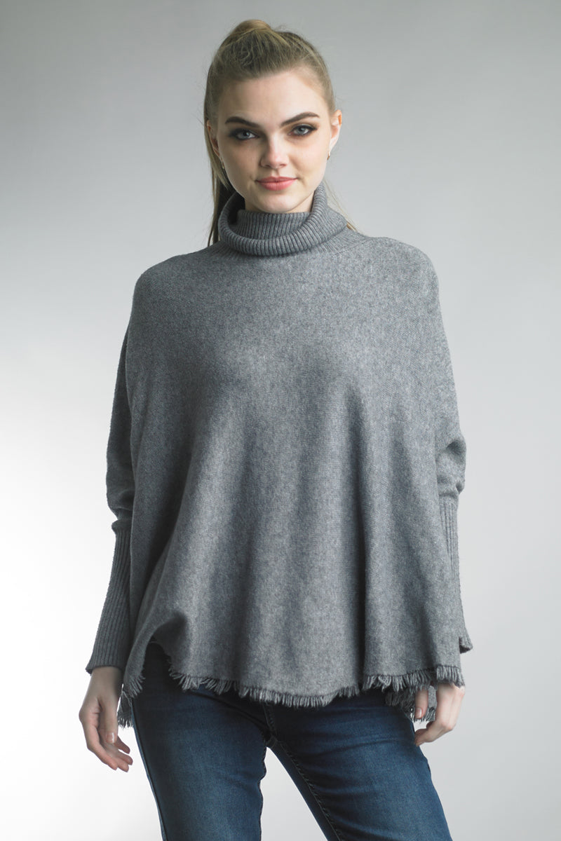 Tempo Paris Fringe Hem Sweater