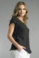 Tempo Paris Linen Short Sleeve Top