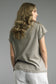 Tempo Paris Linen Short Sleeve Top