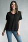 Tempo Paris Relaxed Windchime Linen Top