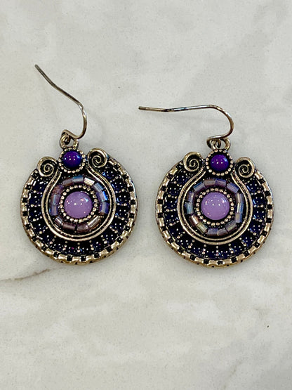 Pretty Crystal Embellished Earrings