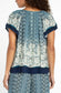 Liverpool Nomad Ikat Print Top