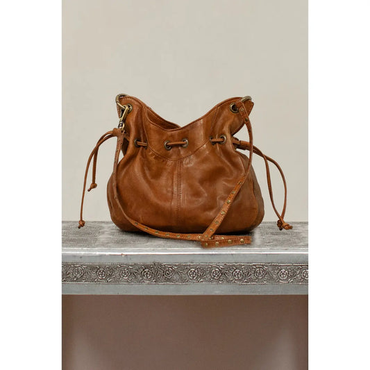 Caite & Kyla Leather Sheridan Handbag
