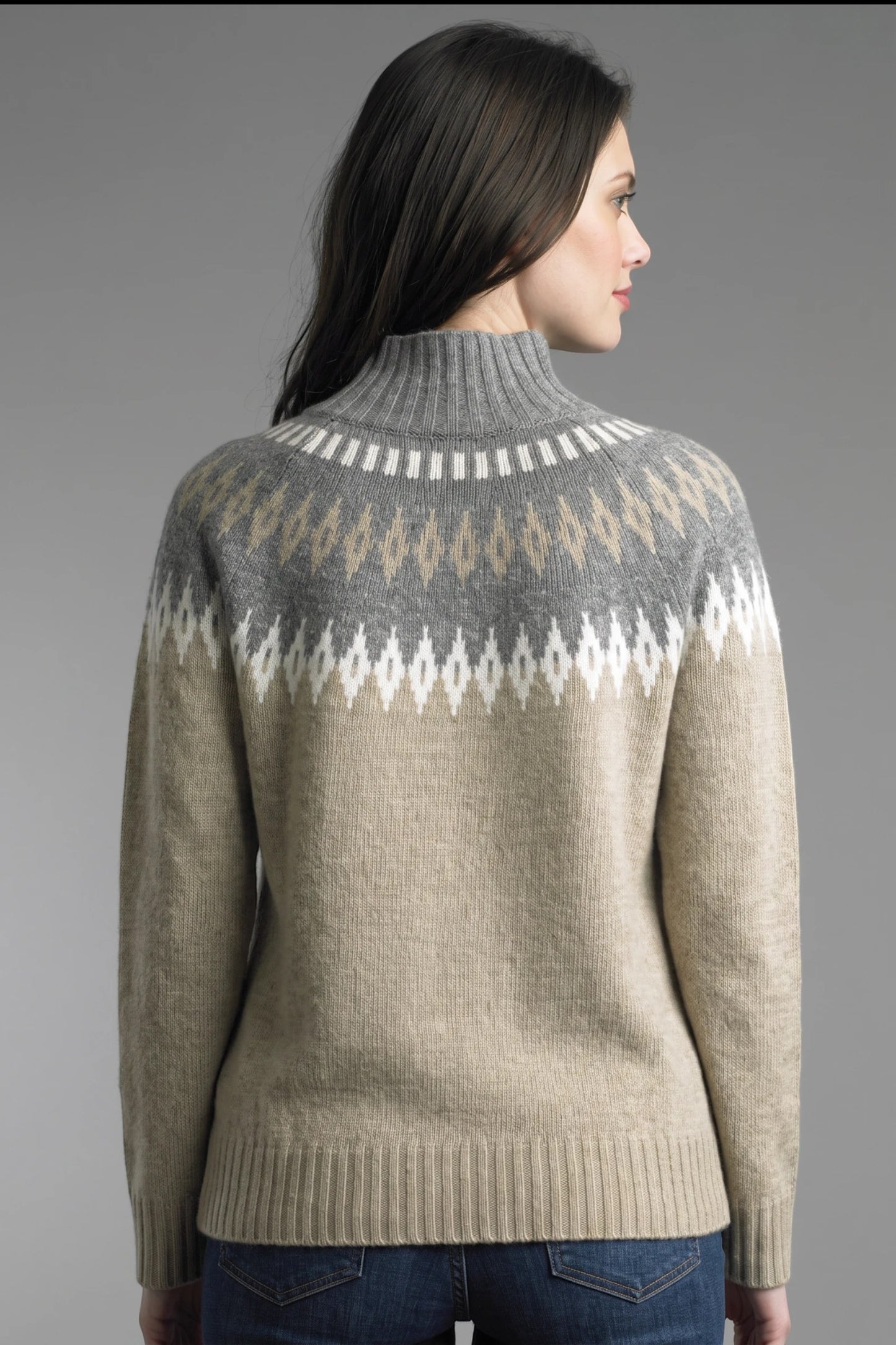 Tempo Paris Alpine Mock Neck Sweater