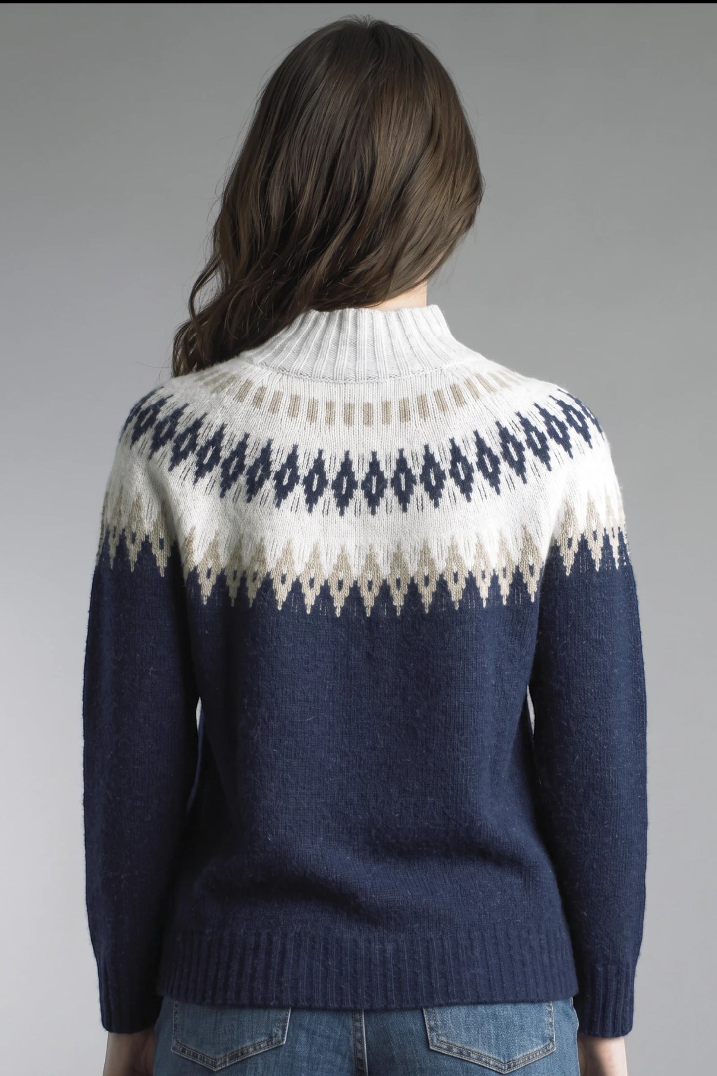 Tempo Paris Alpine Mock Neck Sweater