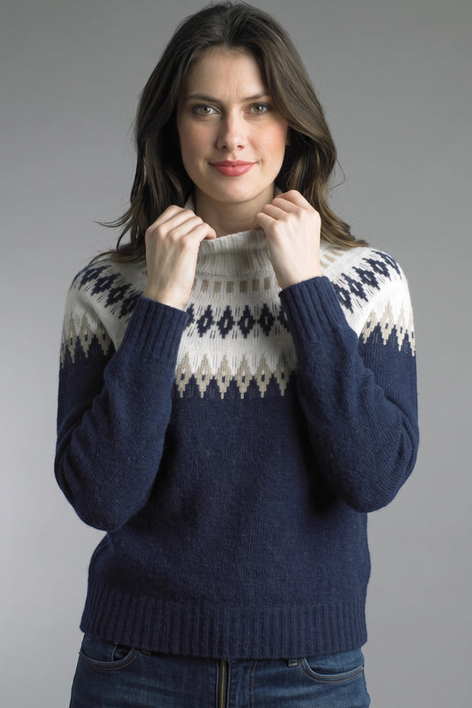 Tempo Paris Alpine Mock Neck Sweater