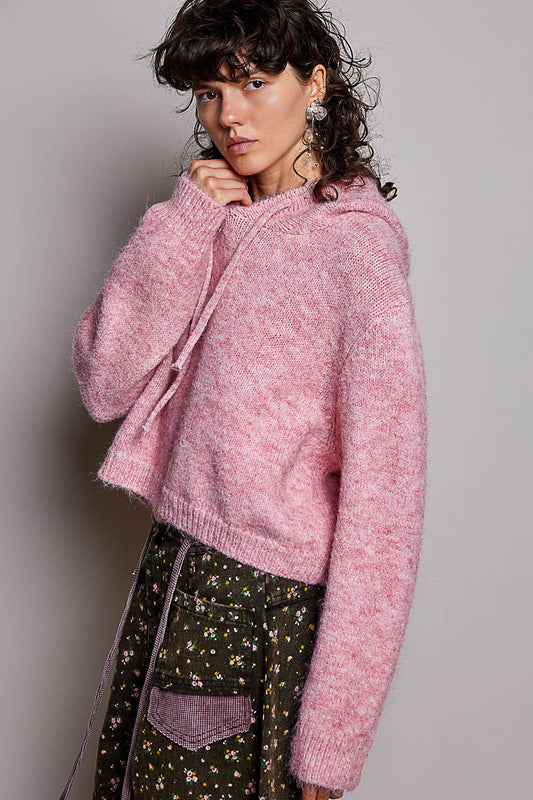 POL Super Cozy Plush Hoodie Sweater