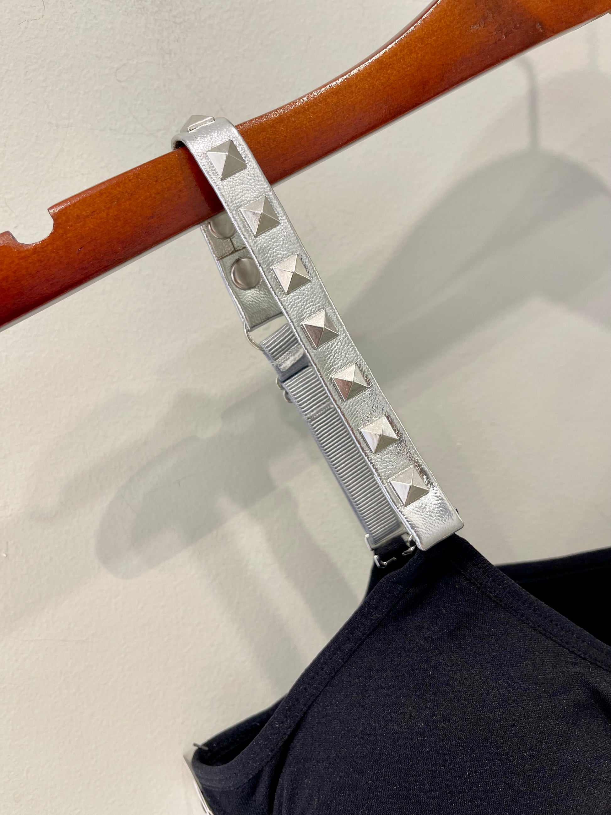 Strap-Its Silver Studded Bra at Leaf Boutique