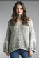 Tempo Paris Cozy Knit Hi Lo Sweater