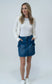 Six Fifty Kyra Cargo Denim Skirt
