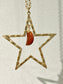 Long Star Pendant with Hanging Moon Necklace