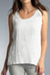Tempo Paris Sleeveless Linen Top