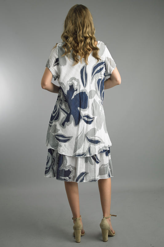 Tempo Paris Cotton Print Dress