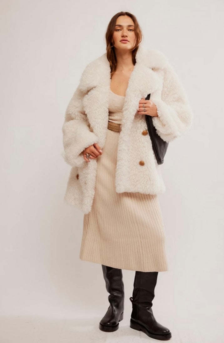 Free People Sophie Peacoat