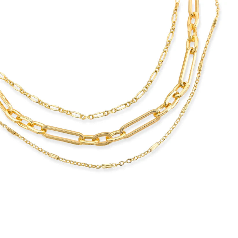 Triple Layer Everyday Necklace